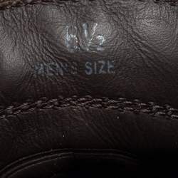 Pre Owned Tod's Brown Suede Lace Up Combat Boots Size 40