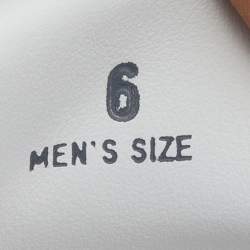 Pre Owned Tod's White Leather Low Top Sneakers Size 39.5