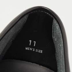 Tod's Black Patent Leather Slip On Loafers Size 45.5