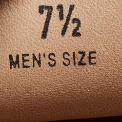 Pre Owned  Tod's Brown Leather  Slip On Loafers Size 41.5