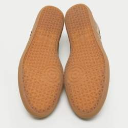 Tod's Multicolor Suede and Leather Low Top Sneakers Size 45.5