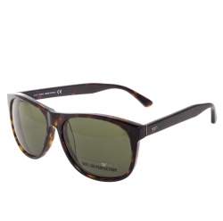 Tod's Brown Havana TO 165-F Square Sunglasses