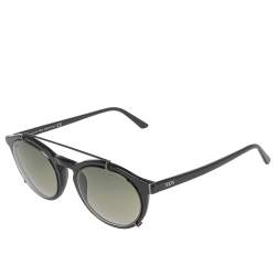 Tod's Black TO 180 Aviator Gradient Sunglasses