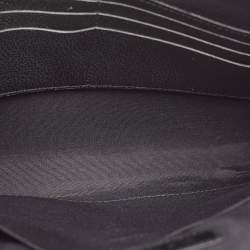 Tod's Black Leather Zip Pouch