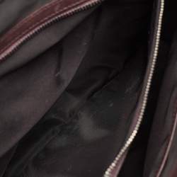 Tod's Burgundy Leather Gommino Tote