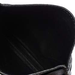 Tod's Black Leather Pocket Card Holder