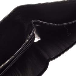Tod's Black Textured Leather Bifold Wallet