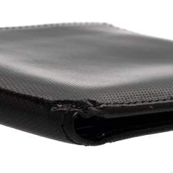 Tod's Black Textured Leather Bifold Wallet