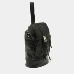 Pre Owned Tod's Black Leather Backpack