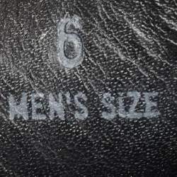 Pre Owned Tod's Black Suede Slip On Loafers Size 39.5