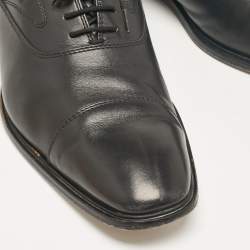 Tod's Black Leather Lace Up Oxfords Size 45