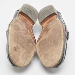 Tod's Black Leather Penny Loafers Size 41