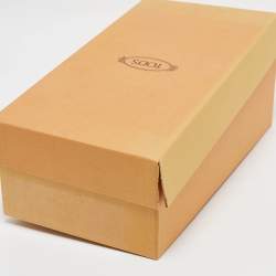 Tod's Brown Leather Driver Loafers Size 42
