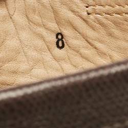 Tod's Brown Leather Penny Slip On Loafers Size 42