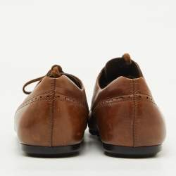 Tod's Brown Leather Lace Up Derby Size 44