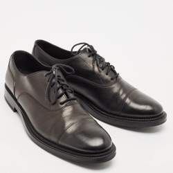 Tod's Black Leather Lace Up Derby Size 44