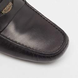 Tod's Black Leather Slip On Loafers Size 40