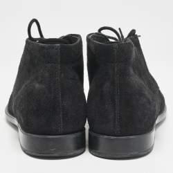 Tod's Black Suede  Ankle Length Boots Size 39.5