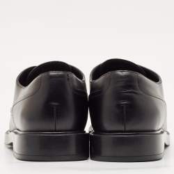 Tod's Black Leather Cap Toe  Slip On Oxfords Size 43