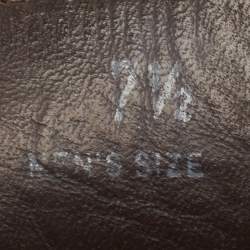 Pre Owned Tod's Dark Brown Suede Driver Loafers Size 41.5