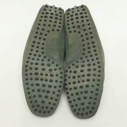 Tod's Green Suede Loafers Size 45