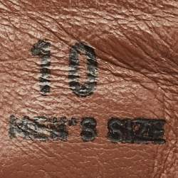 Tod's Black Leather Slide Sandals Size 44.5