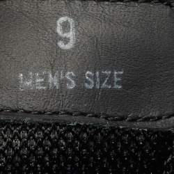 مملوكة مسبقًا حذاء رياضي تودز أربطة نايلون وجلد أسود مقاس 47