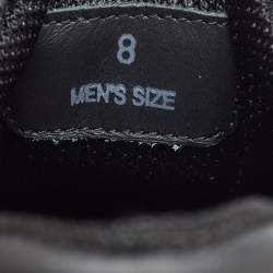 Pre Owned Tod's Black/White Mesh and Leather Active Sportivo 57b Chunky Sneakers Size 42