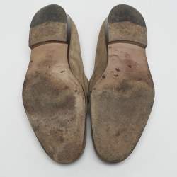 مملوكة مسبقًا Tod's Size 44 Brown Suede Penny Loafers