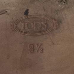 مملوكة مسبقًا Tod's Size 44 Brown Suede Penny Loafers