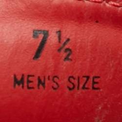 مملوكة مسبقًا Tod's For Ferrari Size 41.5 Grey/Black Leather and Suede Loafers