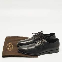 Pre Owned Tod's Size 42.5 Black Leather Derby