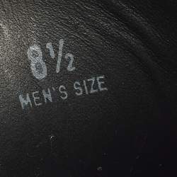 Pre Owned Tod's Size 42.5 Black Leather Derby