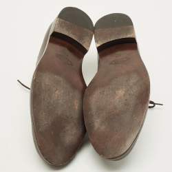 Pre Owned Tod's Size 42.5 Brown Leather Brogue Derby