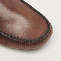 مملوكة مسبقًا Tod's Size 43 Brown Leather Penny Loafers