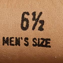 Pre Owned Tod's City Gommino Size 40 Brown Snakeskin Leather Slip On Loafers