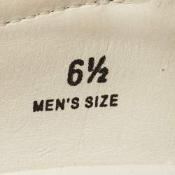 Pre Owned حذاء رياضي تودز جلد بني داكن سليب أون مقاس 42.5