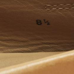 مملوكة مسبقًا Tod's Size 42.5 Brown Leather Driver Loafers