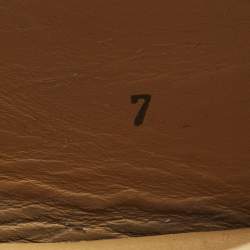 Pre Owned Tod's Gommino Size 41 Brown Leather Loafers