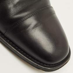 Pre Owned حذاء تودز سير مونيك قلاب أسود مقاس 44.5