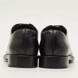 Pre Owned Tod's Size 43.5 Black Leather Lace Up Derby