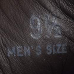 Pre Owned Tod's Size 44 Brown Leather Chelsea Boots