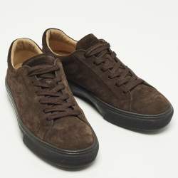 Pre Owned حذاء رياضي تودز سويدي بني برباط مقاس 40  