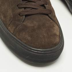 Pre Owned حذاء رياضي تودز سويدي بني برباط مقاس 40  