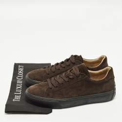 Pre Owned حذاء رياضي تودز سويدي بني برباط مقاس 40  