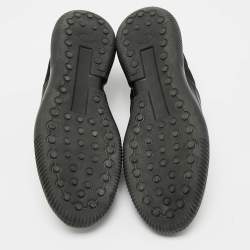 مملوكة مسبقًا Tod's Size 43 Black Leather and Suede Low Top Sneakers