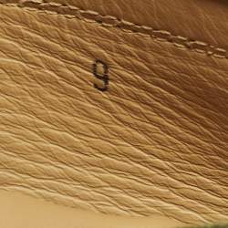 Pre Owned Tod's Size 43 Green Suede Slip On Driver Loafers