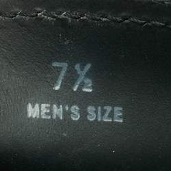 Pre Owned Tod's Size 41.5 Black Leather Penny Loafers