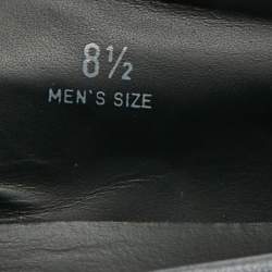 Pre Owned Tod's Size 42.5 Navy Blue Leather Slip On Sneakers