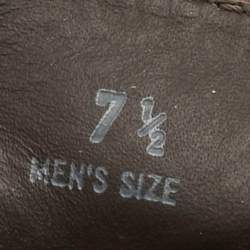 Pre Owned Tod's Size 37.5 Grey Suede Driver Loafers